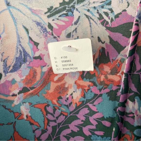 Anthropologie Akemi + Kin Multicolor Valencia Floral Dress oversized - Picture 4 of 9